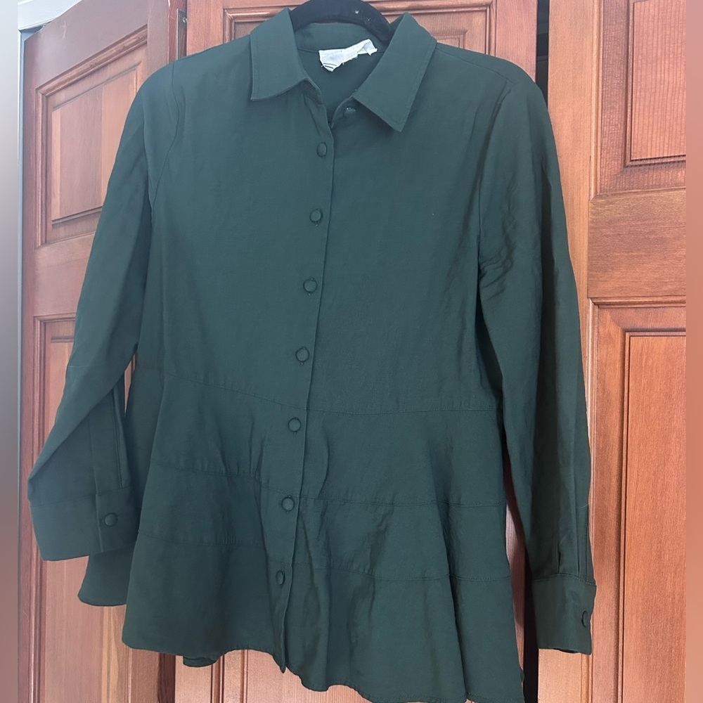 Tuckernuck Pomander Place Blouse Size Medium